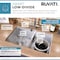 Ruvati 30" Undermnt Tight Radius 50/50 Dbl Bowl 16 Gauge SS Kitchen Sink RVH7355 - alternate 5